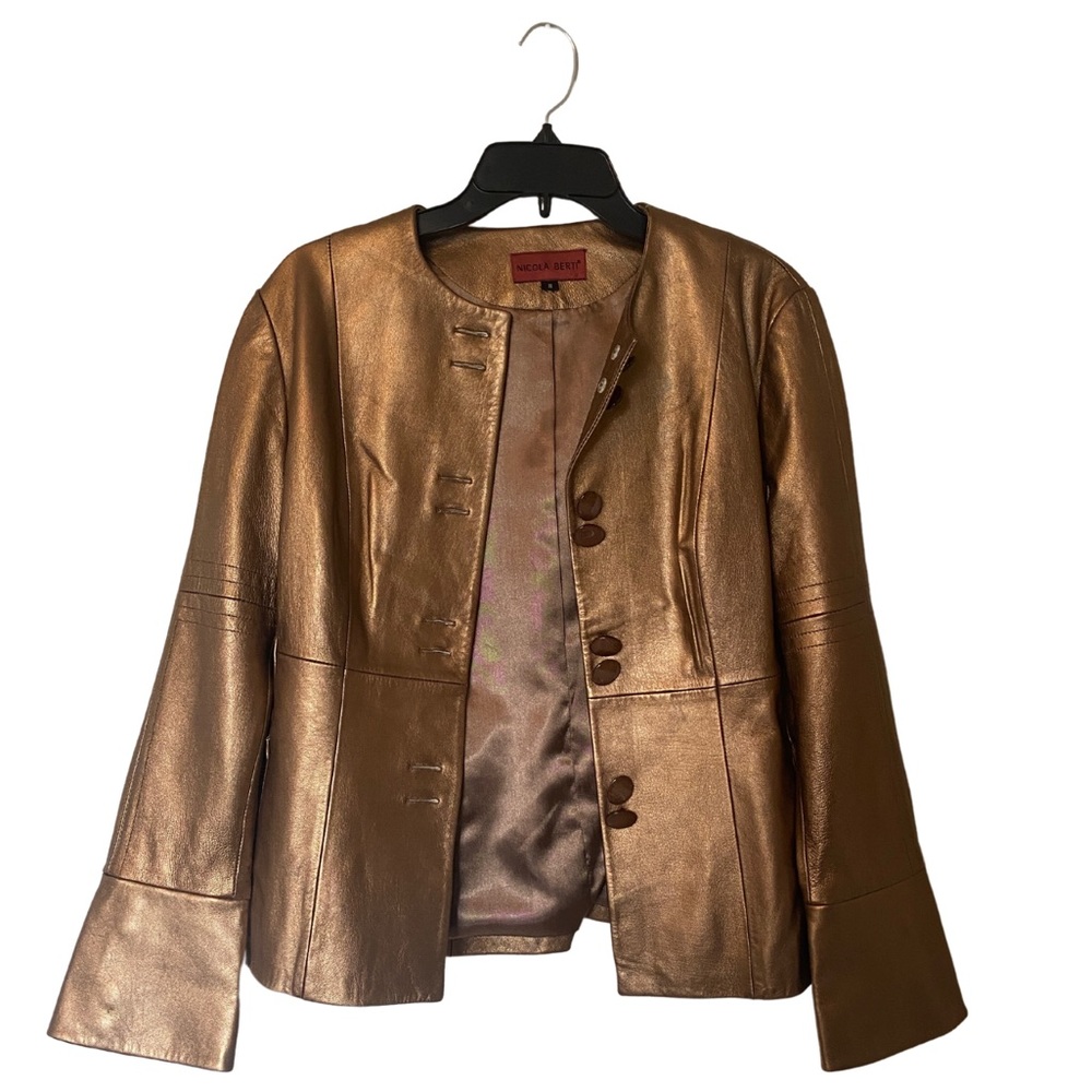Nicola Berti genuine leather jacket